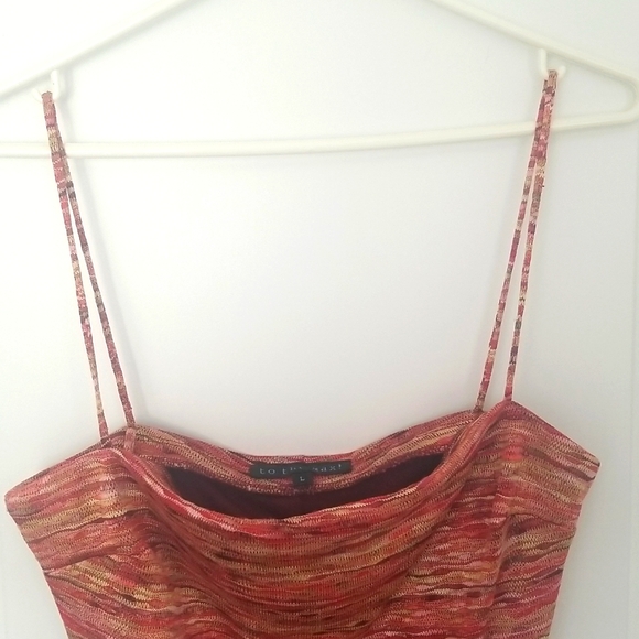 To the Max! Multi coloured Tube Dress Size L - Picture 3 of 6